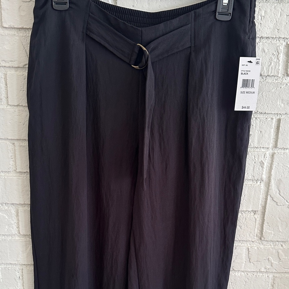 BCX Wide Leg Black Pants New - Picture 3 of 10